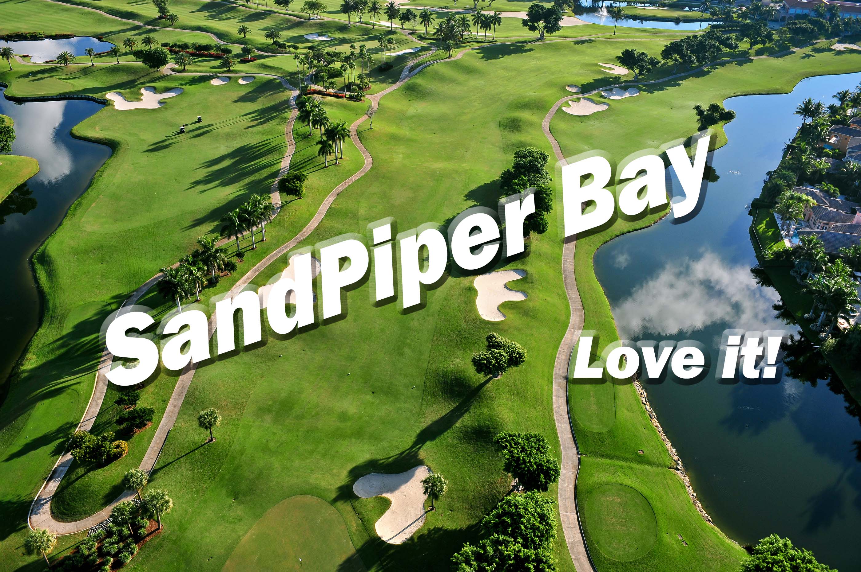 Aerial View Of Sandpiper Bay Golf Course 772Living